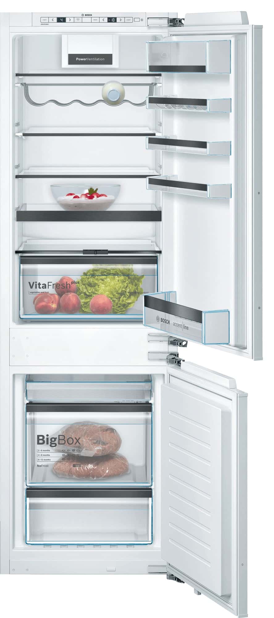 Bosch KIN86HDF0 indbygget - Integreret Køleskab