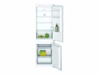 Bosch Serie | 2 KIV86NFF0 - Køleskab/fryser - bund-fryser - til indbygning - niche - bredde: 56 cm - dybde: 55 cm - højde: 177.5 cm - 267 liter - Klasse F - Fladhængsel