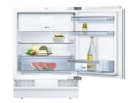 Bosch Serie | 6 KUL15AFF0 - Køleskab med fryseenhed - til indbygning - niche - bredde: 60 cm - dybde: 55 cm - højde: 82 cm - 123 liter - Klasse F - Fladhængsel
