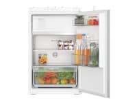 Bosch Serie | 2 KIL22NSE0 - Køleskab med fryseenhed - til indbygning - niche - bredde: 56 cm - dybde: 55 cm - højde: 88 cm - 119 liter - Klasse E